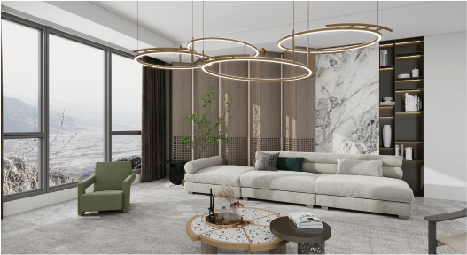 豪华石塑/石晶墙板